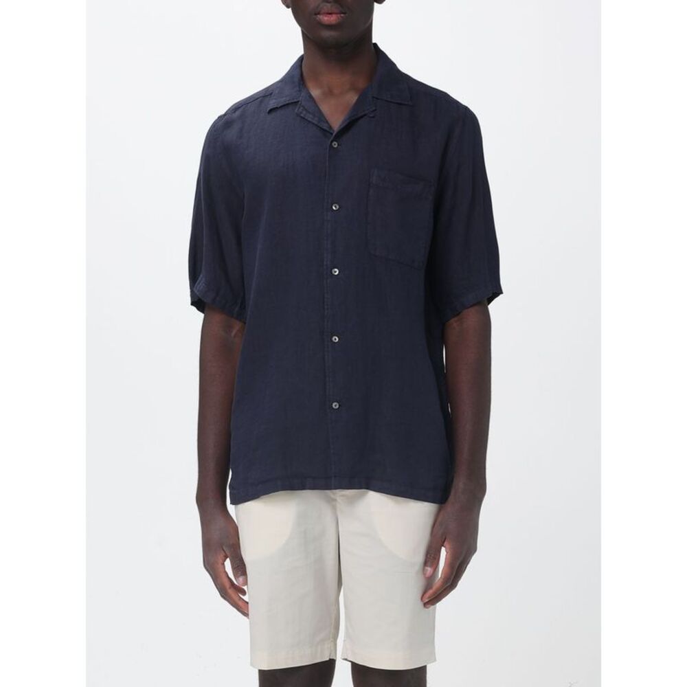 Brooksfield Shirt Men Navy